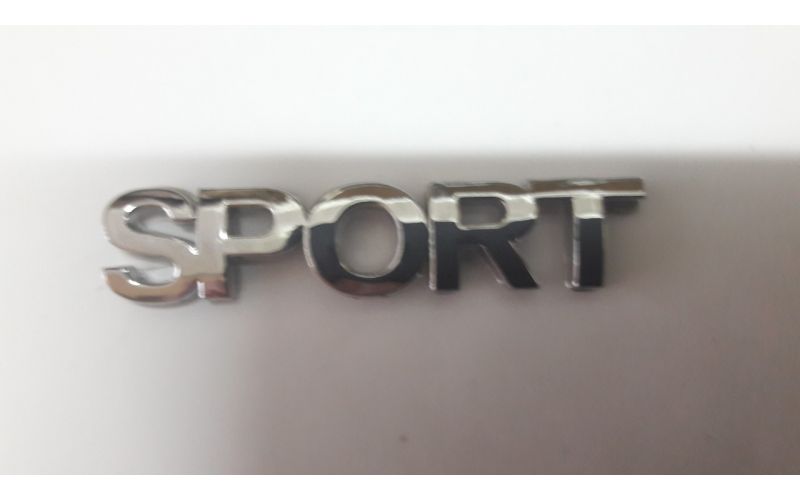 Шилдик Sport 7.1см  Хром