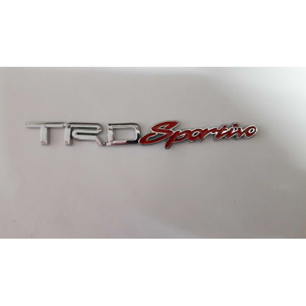 Шильдик TRD Sport Turbo 15,5х1,5см