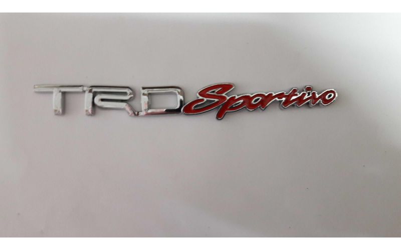 Шильдик TRD Sport Turbo 15,5х1,5см