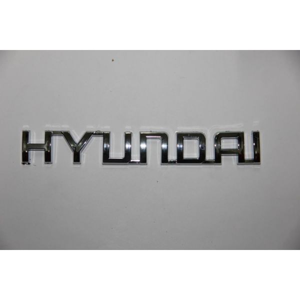 Надпись HYUNDAI хром 15.8см-2.2см