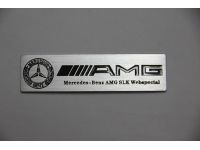 Металический  AMG 10см\2.6см