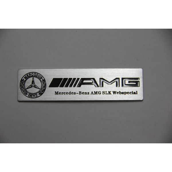 Металический  AMG 10см\2.6см