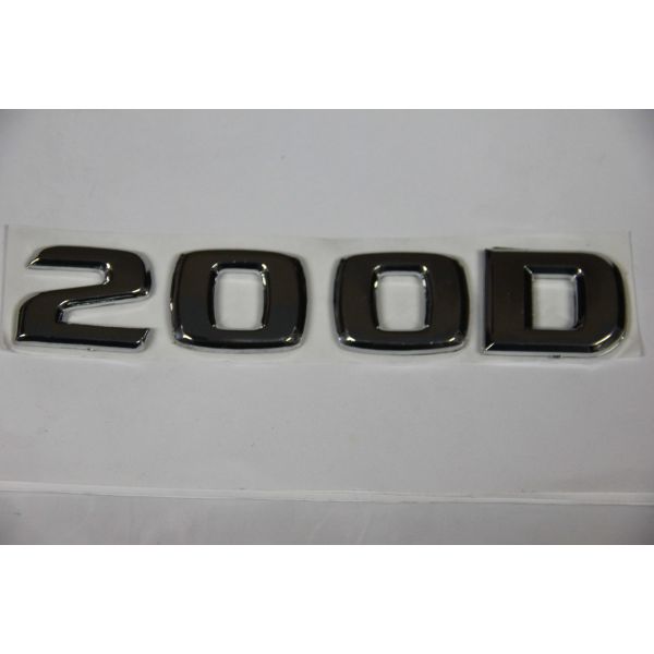 Шильдики200D  Хром 13,5х2.5см