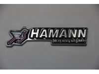 Шильдик HAMANN металл 11см-1.8см