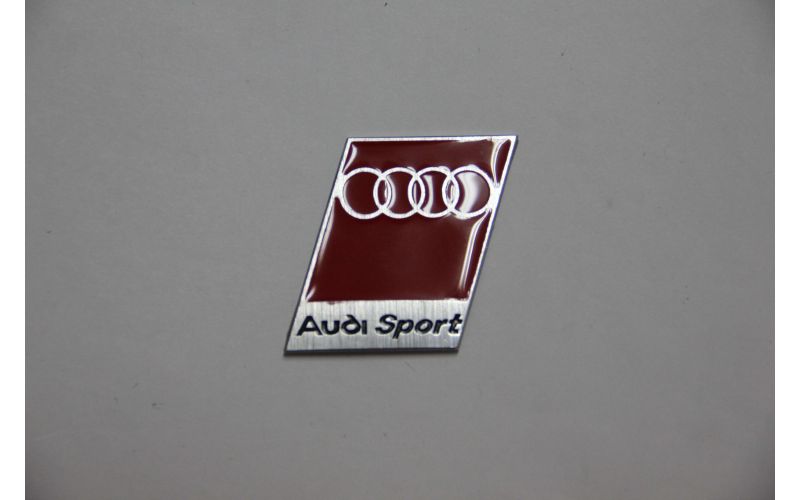 Шильдик Audi Sport 3.6см Алюминевый