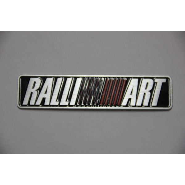 Надпись RALLI ART 12см*2.7см металл