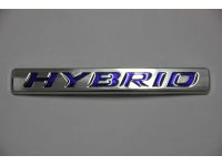 Шильдик 'Hybrid' металл 10х1.8см