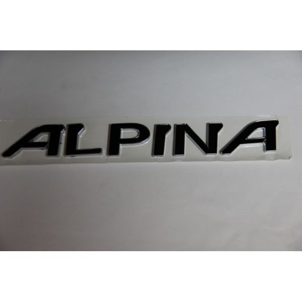 Шильдик Alpinia черн 22,5x2.5 см