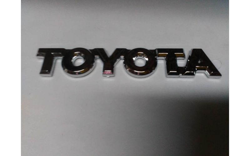 Шильдик Toyota хор.качество 10.8см*2см