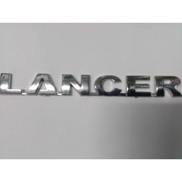 Надпись LANCER 13.9см*1.7см хром