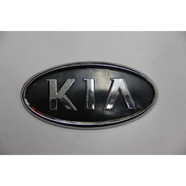 Эмблема Kia 10см черная