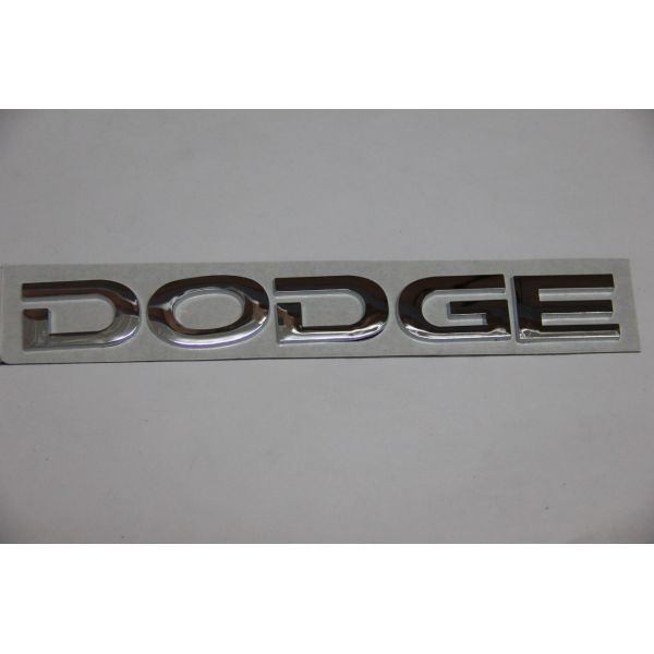 Надпись Dodge20см Хром