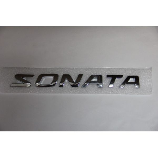 Надпись Sonata 20см Хром