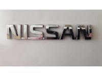 Надпись Nissan Большая 11.9х2см