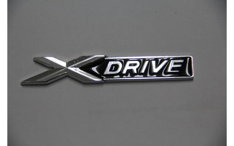 Шильдик X-DRIVE металл 10,1х1,5