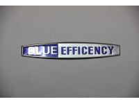 Металический  BLUE EFFICENCY хром 9.9см\1.8см