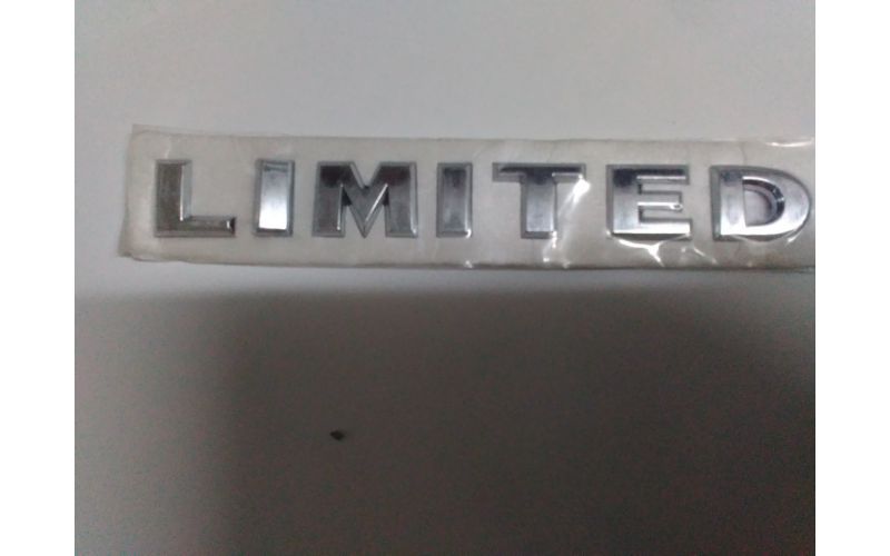 Шильдик LIMITED 14,8х1,5см