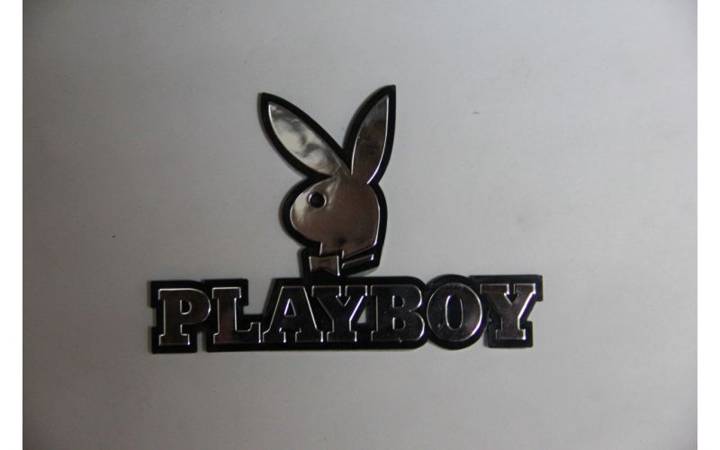 ШильдикPLAYBOY 9,5см х6,7 см