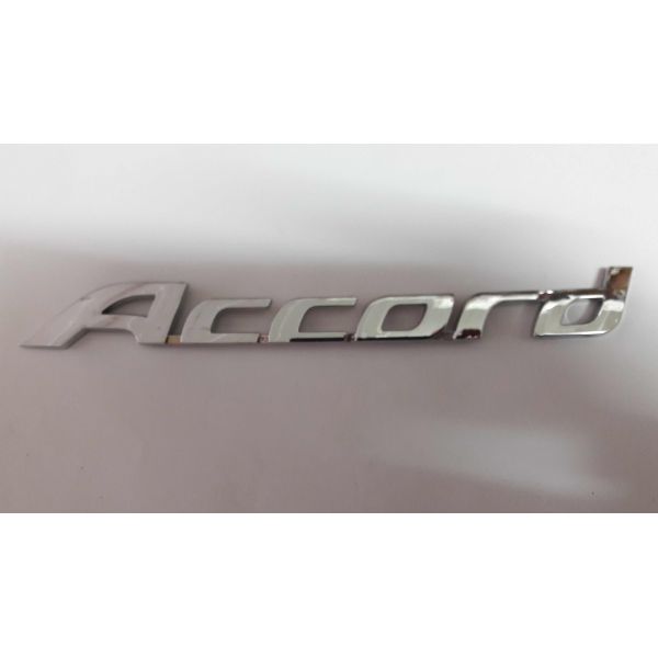 Надпись Accord21.5см Хром