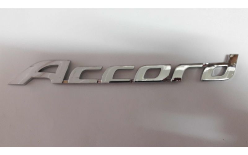 Надпись Accord21.5см Хром