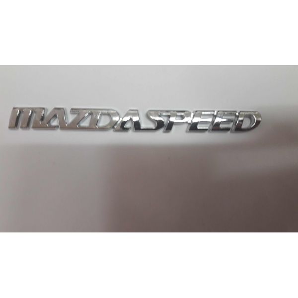 Надпись Mazda Speed  16см Хром