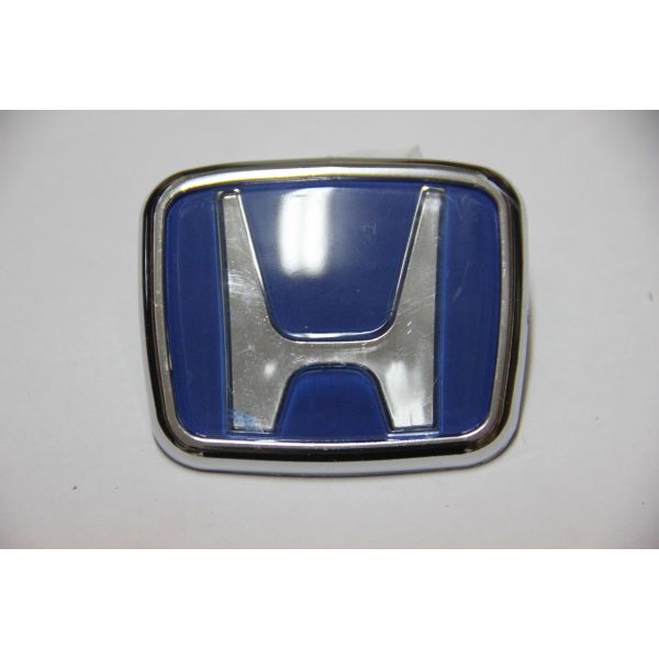 Эмблема Honda 7.3см Синяя залитая