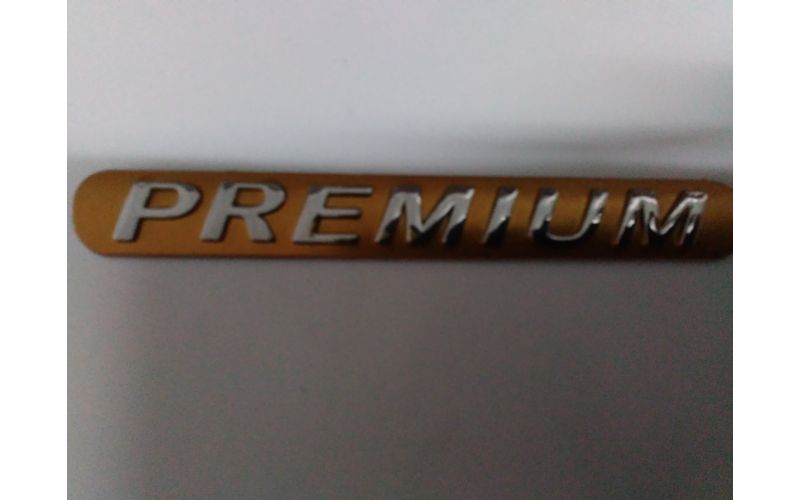 Шильдик Premium золото 9,8x1,6см