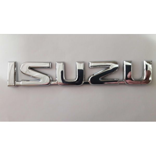 Надпись ISUZU 14.3x2.4см