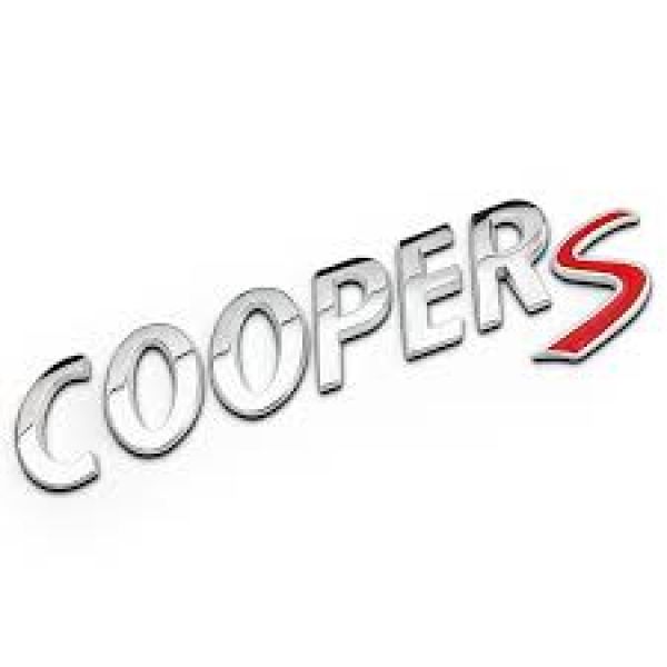 Надпись COOPER 13см -3.5см.металл