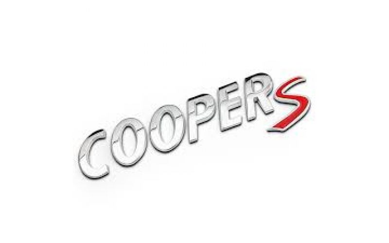 Надпись COOPER 13см -3.5см.металл