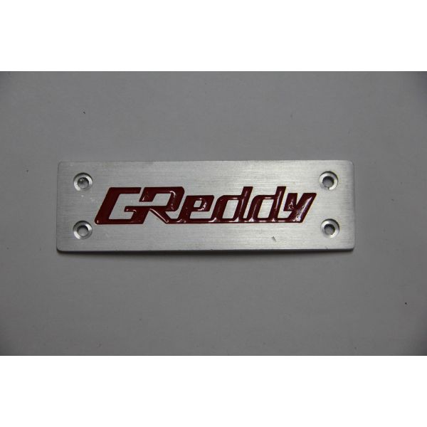 Шильдик Greddy  в ковер 11х3.5см