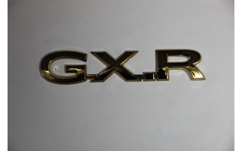 Надпись GX-R 15x3см золото