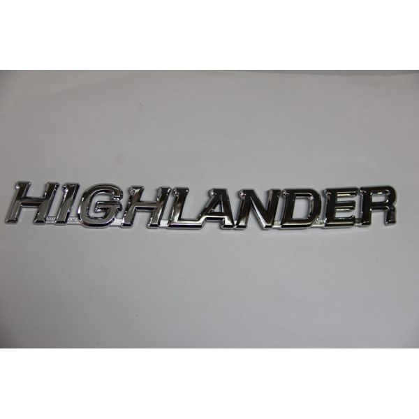 Шильдик Highlander 25х1,7см