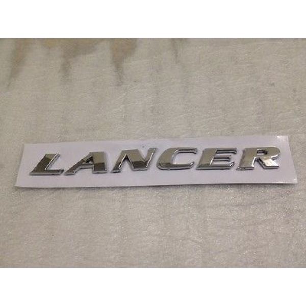 Надпись LANCER 19.5см*1.8см хром