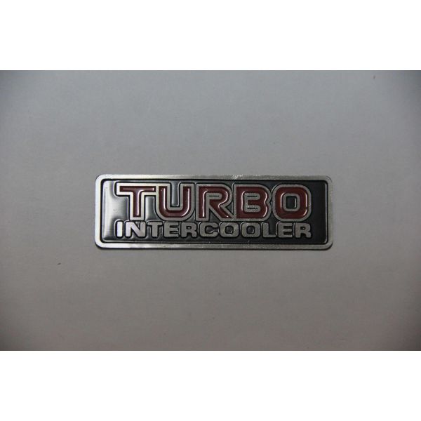 Шильдик Turbo Intercooler 8х2.6см