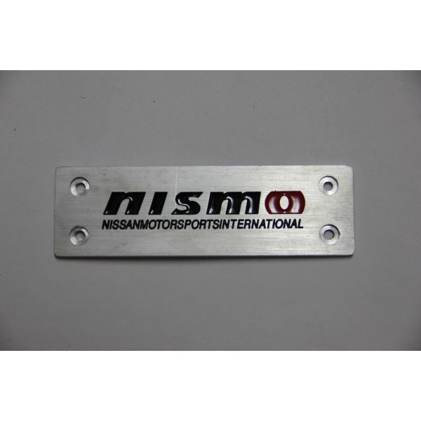 Шильдик NISMO в ковер 11х3.5см