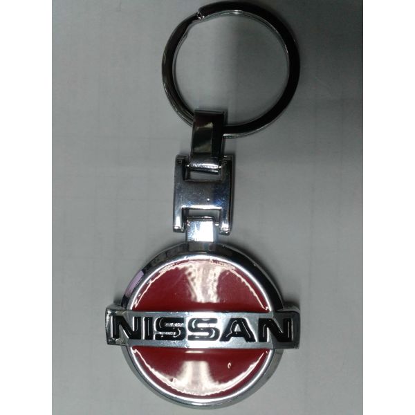 Брелоки NISSAN Металл красный