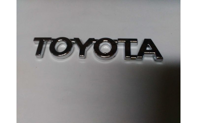 Шильдик Toyota хор.качество 9.5см*1.7см