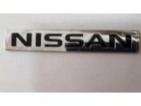 Надпись Nissan хром 14.8х2.5см