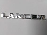 Надпись LANCER 11.3см*1.3см хром