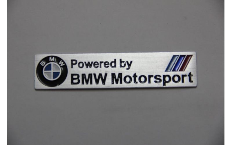 Шильдик BMW Motosport 10х2.2 металл