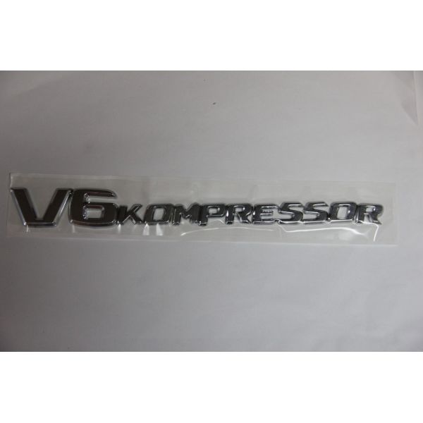 Шильдик V6 Kompressor 23,5x1,2см