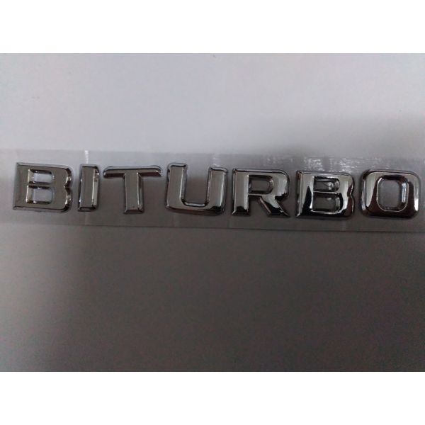 Шильдик BI TURBO 15,5х1,6см